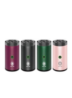 GREEN LION Smart Mini Bakhour Rechargeable Electric Car Incense Burner / Bukhour / Luxury Scent | Aroma Diffuser Portable Bakhour Oud USB Type Fragrance Air Freshener for Car & Home - Black  - Image 4
