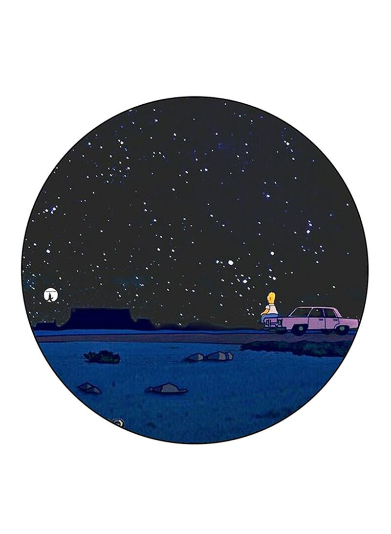 RKN Simpsons Printed Mouse Pad Multicolour