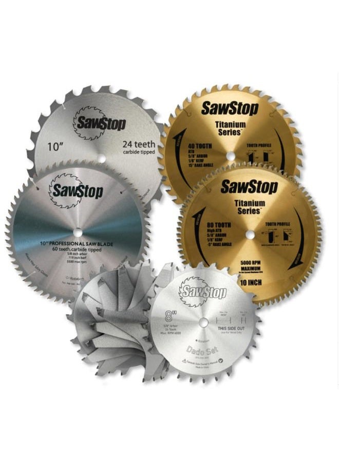 SawStop Circular Saw Blade, 40 Teeth, Wood - Image 2