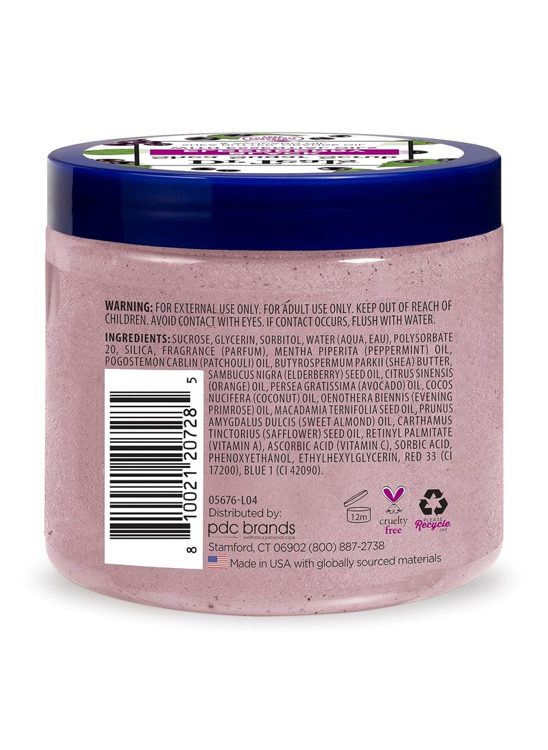 Dr Teal's Dr Teal's Shea Sugar Body Scrub Black Elderberry 538g  - Image 2