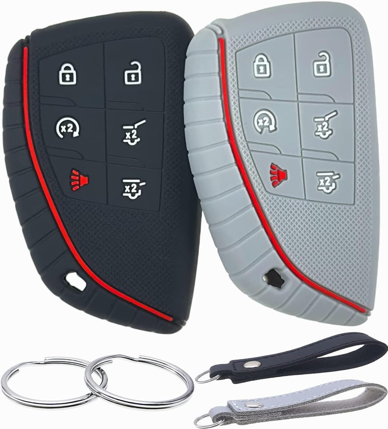 REPROTECTING Silicone Rubber Key Fob Cover for Chevrolet and GMC - Image 1