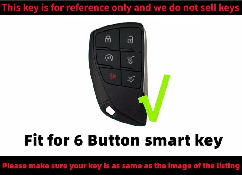 REPROTECTING Silicone Rubber Key Fob Cover for Chevrolet and GMC - Image 3