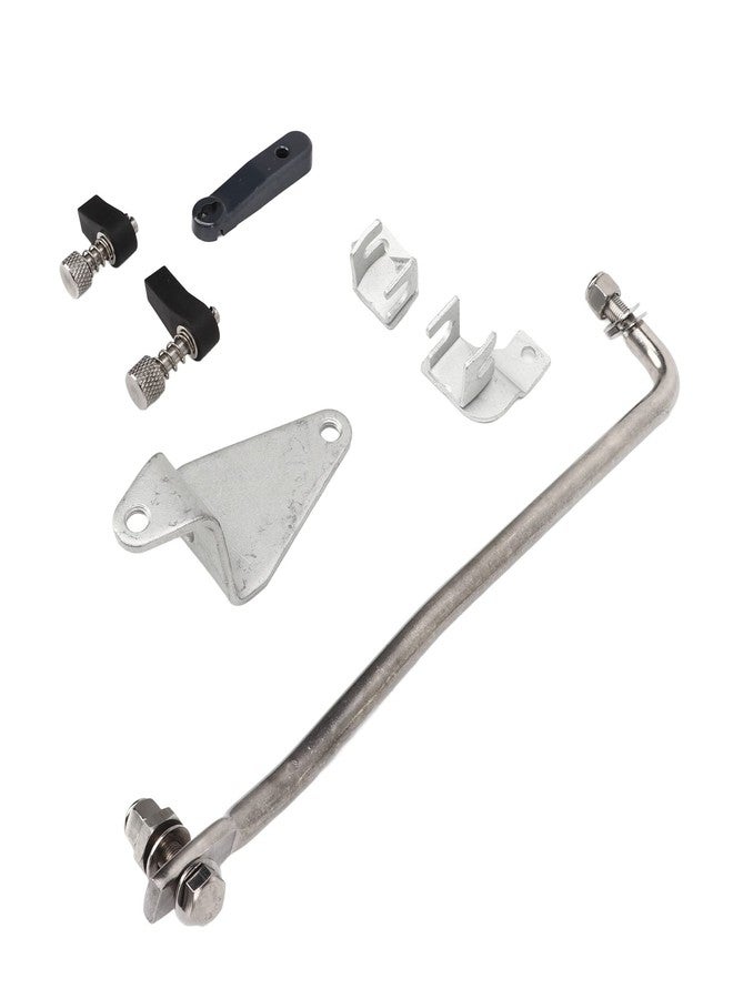 EVGATSAUTO Outboard Steering Link, Outboard Engine Link Rod Arm Kit Proof Replacement for Outboard 689 61350 0200, 689 48501 21 4D, 648 48330 50 - Image 2