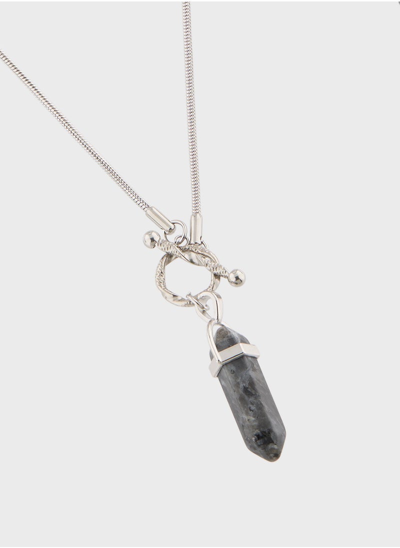 Seventy Five Stone Pendant Necklace  - Image 2