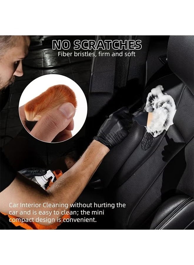 Generic 2 Pcs Car Interior Cleaning Brush, Duster, Detailing Brushes for Electronics, Handmade Model, Cellphone, Keyboard, PC, Laptop, Various Products Cleaning Brush  - Image 4