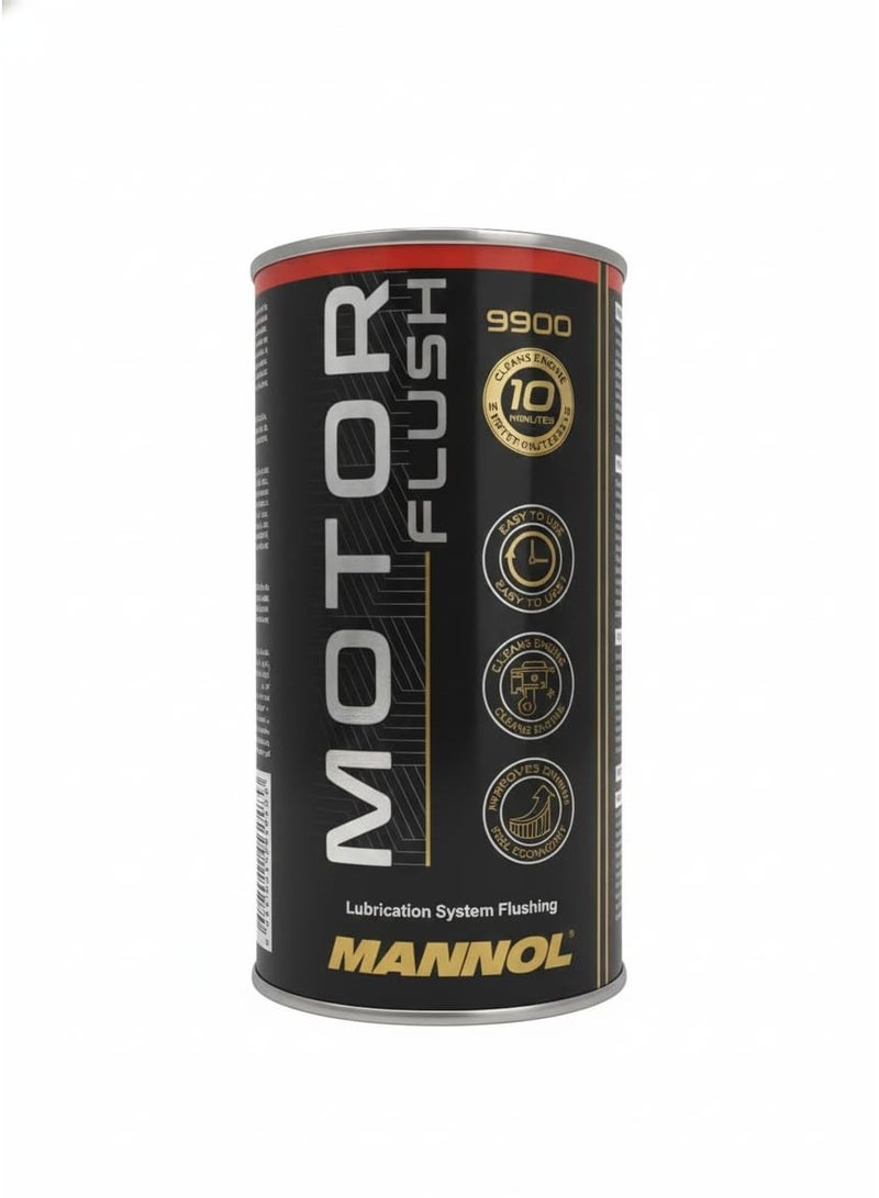 MANNOL 9900 Engine Flush Cleaner for Removing sediments, Dirt, Sludge and wear Products of Engine Parts (1, 350 ML) - Image 1