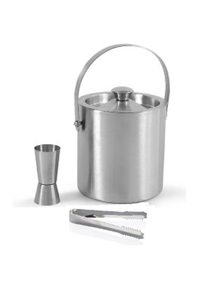finality Stainless Steel Double Walled Insulated Ice Bucket with Lid Tong peg Measure Bar Accessories 15 LTR - pzsku/Z02AF1F9ED71E10CC6F01Z/45/1748264054/6627d978-1133-42b7-b3c8-ef1b3a7dee93