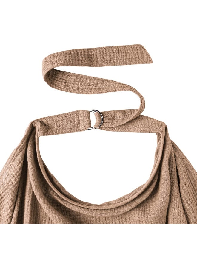 كونسي Muslin Nursing Cover for Baby Breastfeeding - Image 5