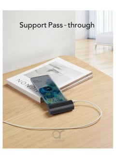 Brave Brave Pocket Mini Portable Power Bank 20W 5000mAh Compatible With Android Black  - Image 3
