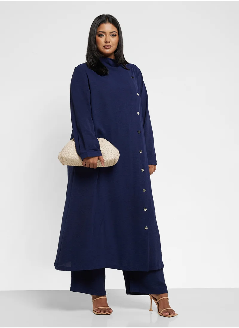 Ella Plus Longline Tunic & Pant Set