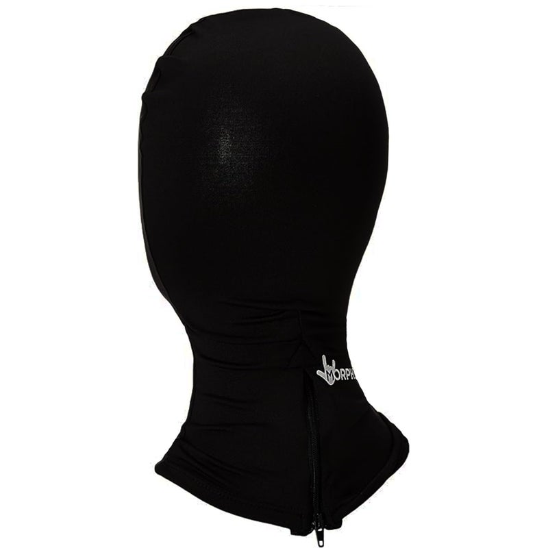Morphsuits Black Full Face Mask Costume, Black Morph Suit Mask, Black Mask Costume, Black Faceless Mask, Black Cosplay Mask - Image 2