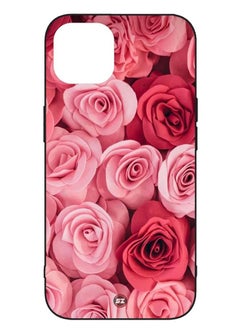 Service Zone Protective Printed Mobile Cover Beautiful Pink  And Red Roses For Apple iPhone 12 Pro 