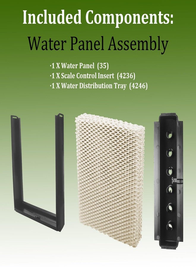 Aulpq Humidifier Maintenance Kit 4750 for AprilAire Whole-House Humidifier Models: 700, 700A, 700M, 760, 760A, 768,with Panel Model No. 35 Humidifier Replacement Filter - Image 4