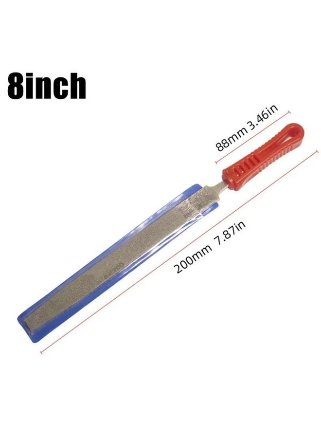 6 Inch Metal Diamond Flat File Hand Tool High Quality Durable Long Lasting - Image 5