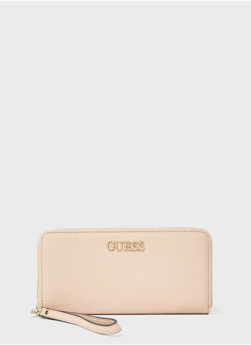 GUESS Jardine Zip Around Clutch