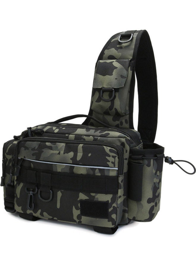 NIBEMINENT Outdoor Multifunctional Fishing Tackle Bag 27x20x13cm - Image 1