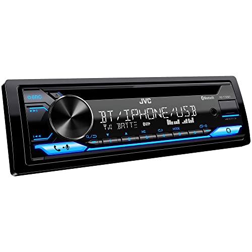 JVC KD-T720BT - CD Car Stereo, Single Din, Bluetooth Audio and Hands Free Calling w External Microphone, CD, MP3, USB, AUX Input AM/FM Radio, High Power Amp, Amazon Alexa Voice Control - Image 2