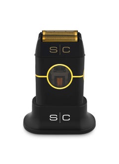 StyleCraft Instinct Metal Cordless Double Foil Shaver with IN2 Vector Motor Intuitive Torque Control, USB-C Rechargeable (Black)