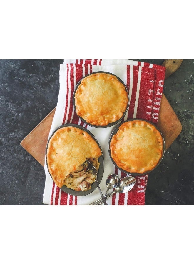Master Class Masterclass Crusty Bake Non-Stick Individual Oval Pie Dish - Image 3
