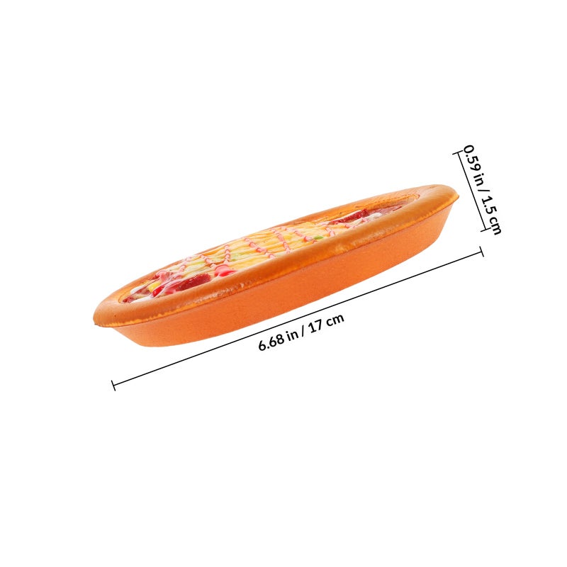 Artificial Pizza Model Simulation Food Model Realistic Pizza Pretend Model Pretend Play Food Prop - Image 2