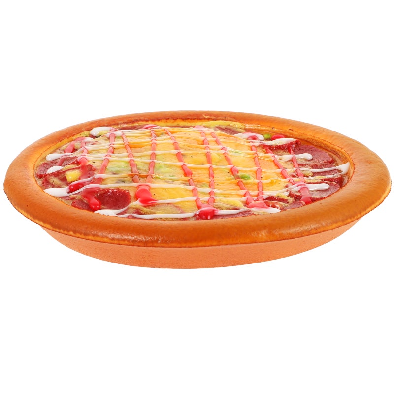 Artificial Pizza Model Simulation Food Model Realistic Pizza Pretend Model Pretend Play Food Prop - Image 4