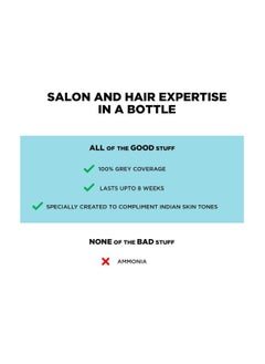BBLUNT Bblunt Salon Secret High Shine Crème Hair Colour, 100g - Chocolate Dark Brown 3 (Pack Of 1) With Shine Tonic, 8ml  - Image 2