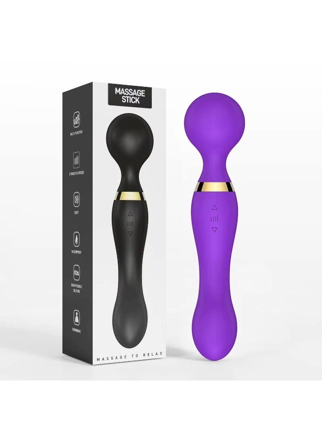 ACLIX Handheld Wireless Tissue Muscle Relaxation Portable Electric Massager | Purple