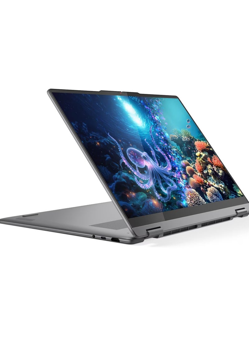 Lenovo (Upgraded Version) YOGA 7i Convertible 2-In-1 Laptop With 16-Inch WUXGA Display,Intel Core Ultra 7 256V Processor/16GB RAM/1TB SSD/Intel Arc Graphics/Windows 11 Home English LUNA GREY English LUNA GREY - Image 1