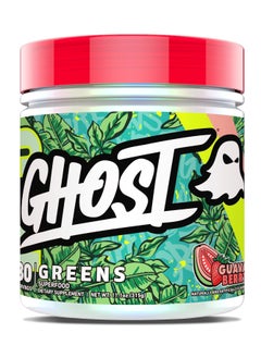 Ghost Greens Superfood Powder - Guava Berry - (30 serving)  - Image 1