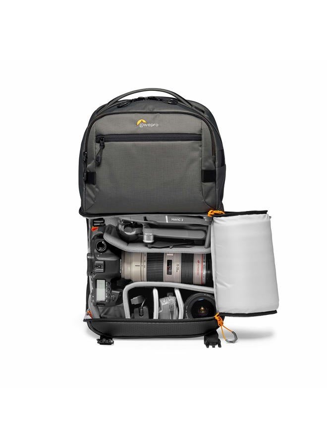 Lowepro حقيبة ظهر Fastpack PRO BP 250 AW III للكاميرات بدون مرآة وDSLR، حقيبة كاميرا QuickDoor Access، حجرة كمبيوتر محمول مقاس 15 بوصة - حقيبة ظهر للكاميرات بدون مرآة وDSLR وNikon D850 و300D Ripstop - Image 3