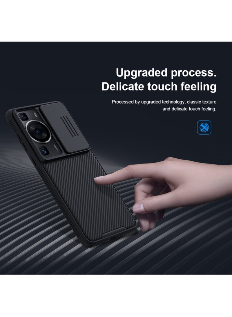 Case for Huawei P60/ P60 Pro Slide Camera Protection Cover PC TPU Impact-Resistant Bumpers Light and Thin Design Case Scratch Resistant Case Slim Fit - Image 3