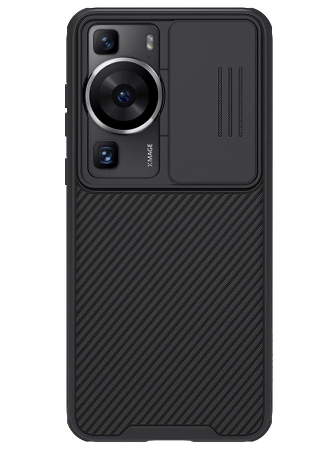 Case for Huawei P60/ P60 Pro Slide Camera Protection Cover PC TPU Impact-Resistant Bumpers Light and Thin Design Case Scratch Resistant Case Slim Fit - Image 1