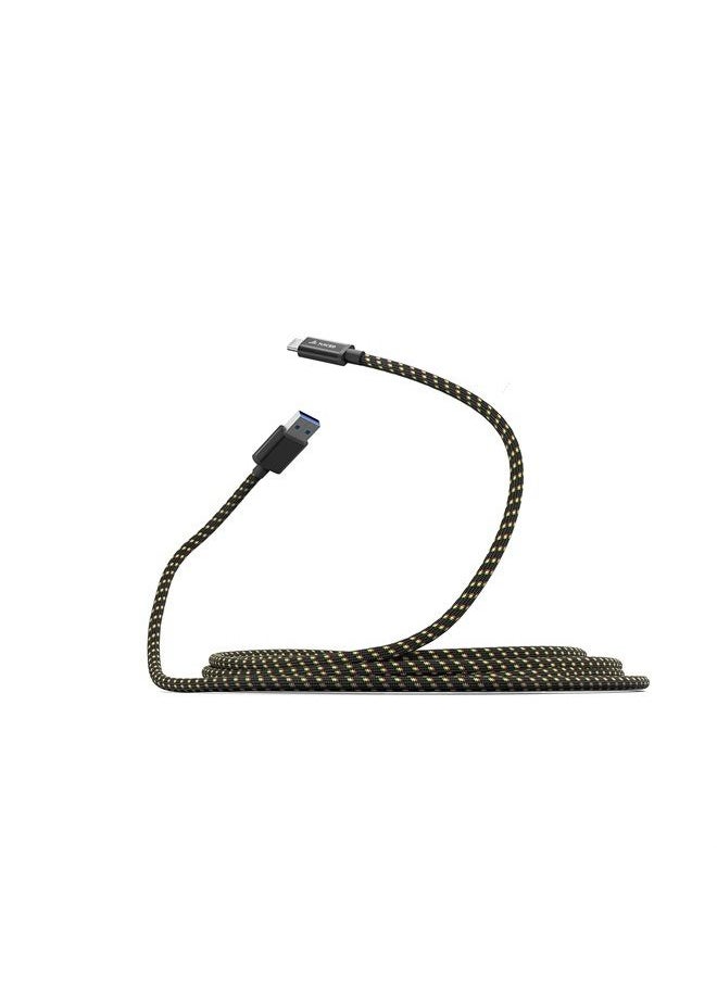 Juiced Systems - USB-C to USB-A 10 Gbps USB 3.2 Gen 2 Data Power Cable - Fast Charging with Quick Data Transfers - Image 1