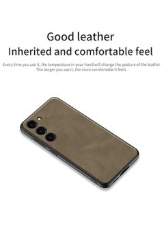 GKK Luxury Matte Leather Case for Samsung Galaxy S25 Plus (2025) , Ultra-Thin, Anti-Drop, All-Round Protection Phone Cover Support Wireless Charging with Pen Slot Design - Pen Not Included  - Image 2