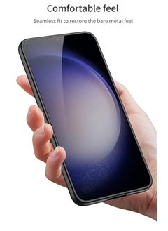 GKK Luxury Matte Leather Case for Samsung Galaxy S25 Plus (2025) , Ultra-Thin, Anti-Drop, All-Round Protection Phone Cover Support Wireless Charging with Pen Slot Design - Pen Not Included  - Image 5