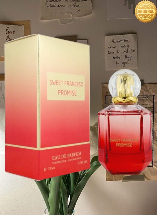 PROMISE 11 Pieces Sweet Franceso Promise Perfume EDP 75ML - Image 2