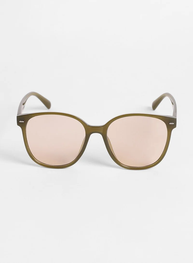 Haute Sauce Tinted Oversized Sunglasses