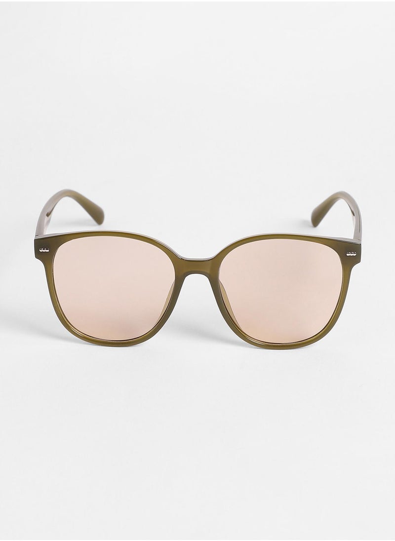 Haute Sauce Tinted Oversized Sunglasses  - Image 4