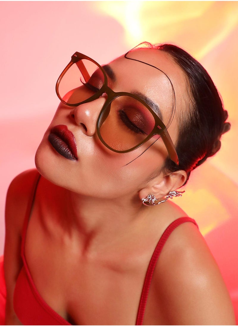 Haute Sauce Tinted Oversized Sunglasses  - Image 3