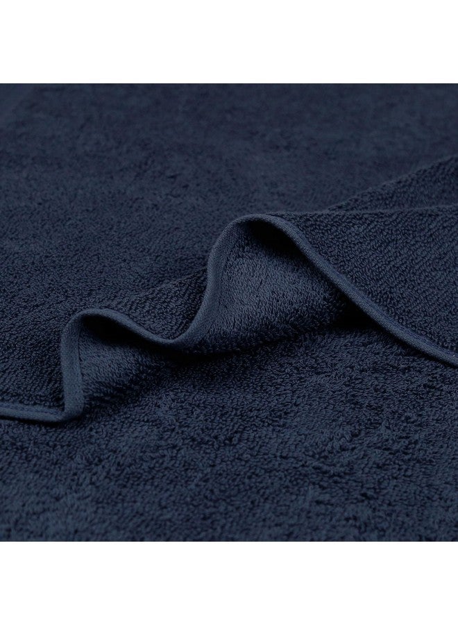 Trident Soft Comfort Air Rich 100% Cotton Towels for Bath, 500 GSM Large Size Bathroom Towels for Men/Women, 1 Piece Bath Towel (69cm x 137cm), Navy - Image 3