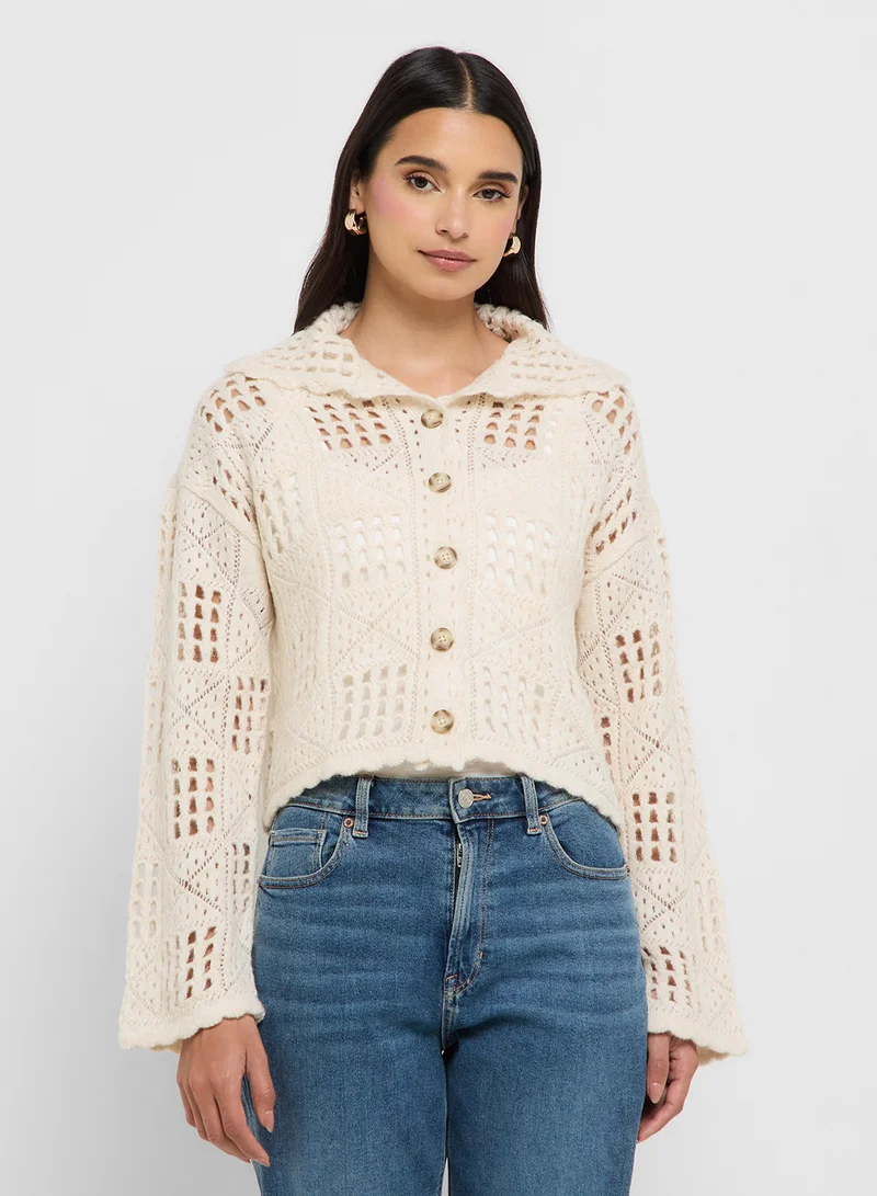 فيرو مودا VMCHROMA LS KNIT CARDIGAN EXP