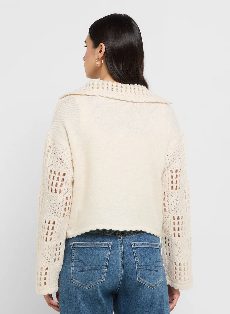 فيرو مودا VMCHROMA LS KNIT CARDIGAN EXP