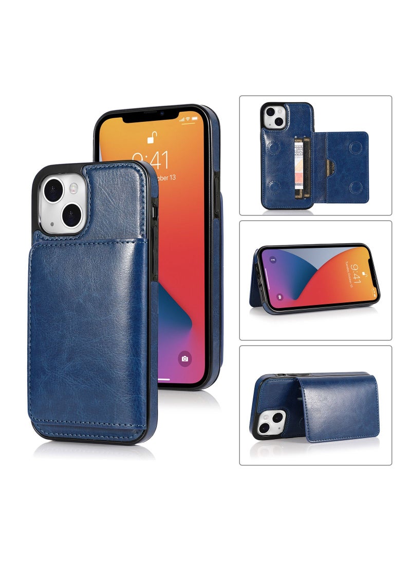 Suteni Leather Protective Back Cover Case Phone Case for iPhone - Image 2
