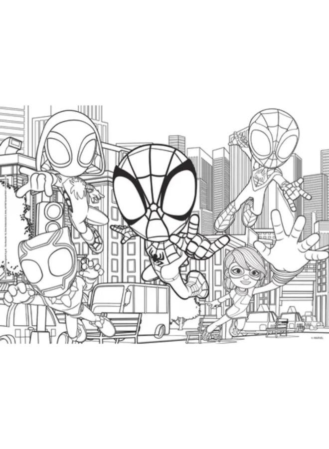 Lisciani Marvel Spidey Double-Face Puzzle - 24 Pieces - Image 3