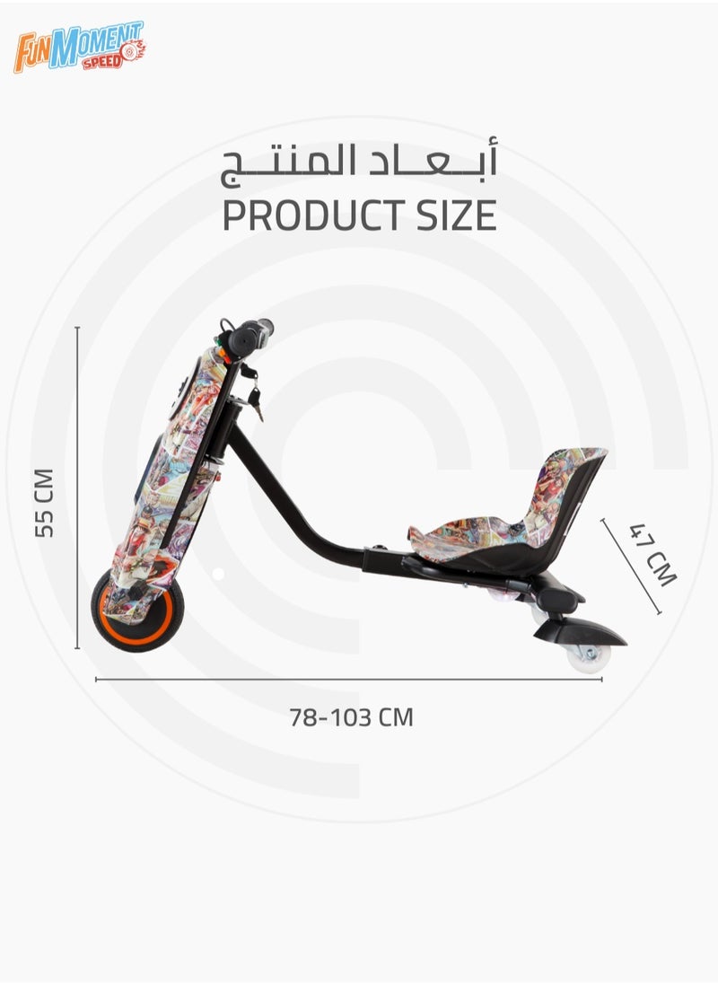 Electric Drift Scooter 36V with Protection Set - pzsku/Z02B124EE6C7A4CA25FF3Z/45/_/1724001043/2360dba5-b315-4b9a-9479-e74488250eaa