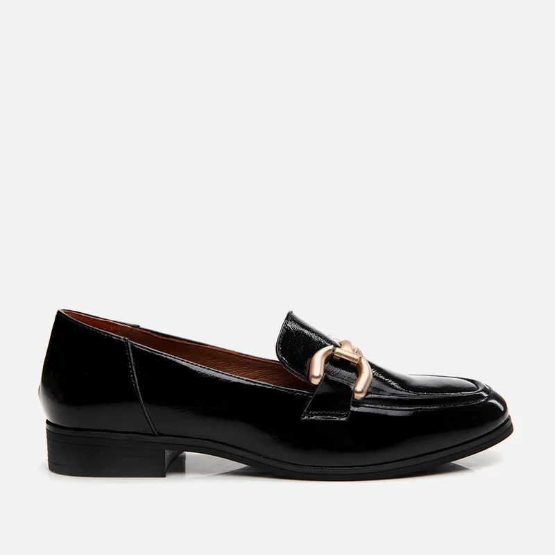 Hotiç 01AYH291030A100 GENUINE Leather Black Women's Loafer
