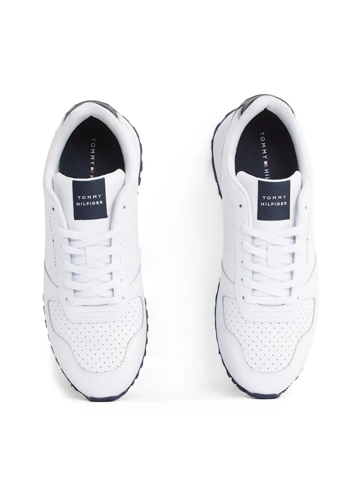 TOMMY HILFIGER EVA MIX LEATHER RUNNER TRAINERS