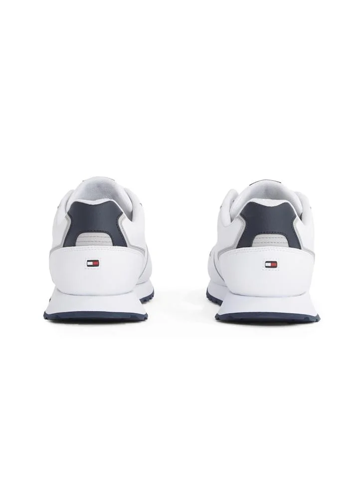 TOMMY HILFIGER EVA MIX LEATHER RUNNER TRAINERS