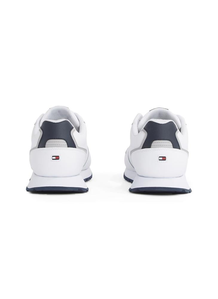 TOMMY HILFIGER EVA MIX LEATHER RUNNER TRAINERS  - Image 4
