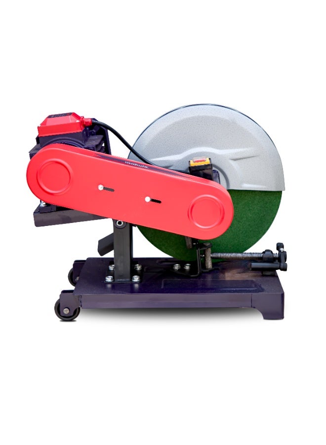 ماكيوت ماكينة قطع المعادن الصناعية ماكوت CM122-400 مقاس 16 بوصة، منشار قطع معادن عالي الطاقة 380 فولت 3000 واط، 2840 دورة في الدقيقة، قاطع دقيق بزاوية 0°–45° للفولاذ والأعمال الشاقة - Image 2